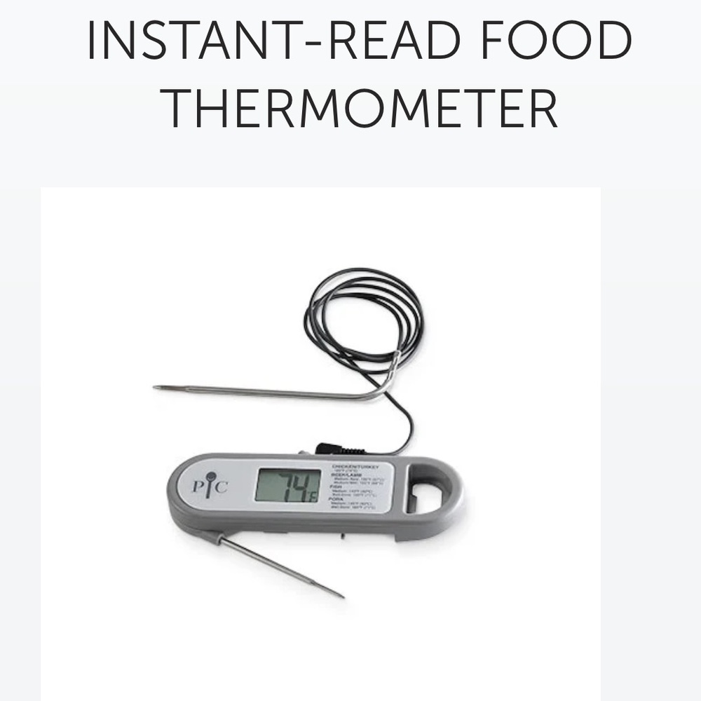 NWT Instant-Read Food Thermometer
